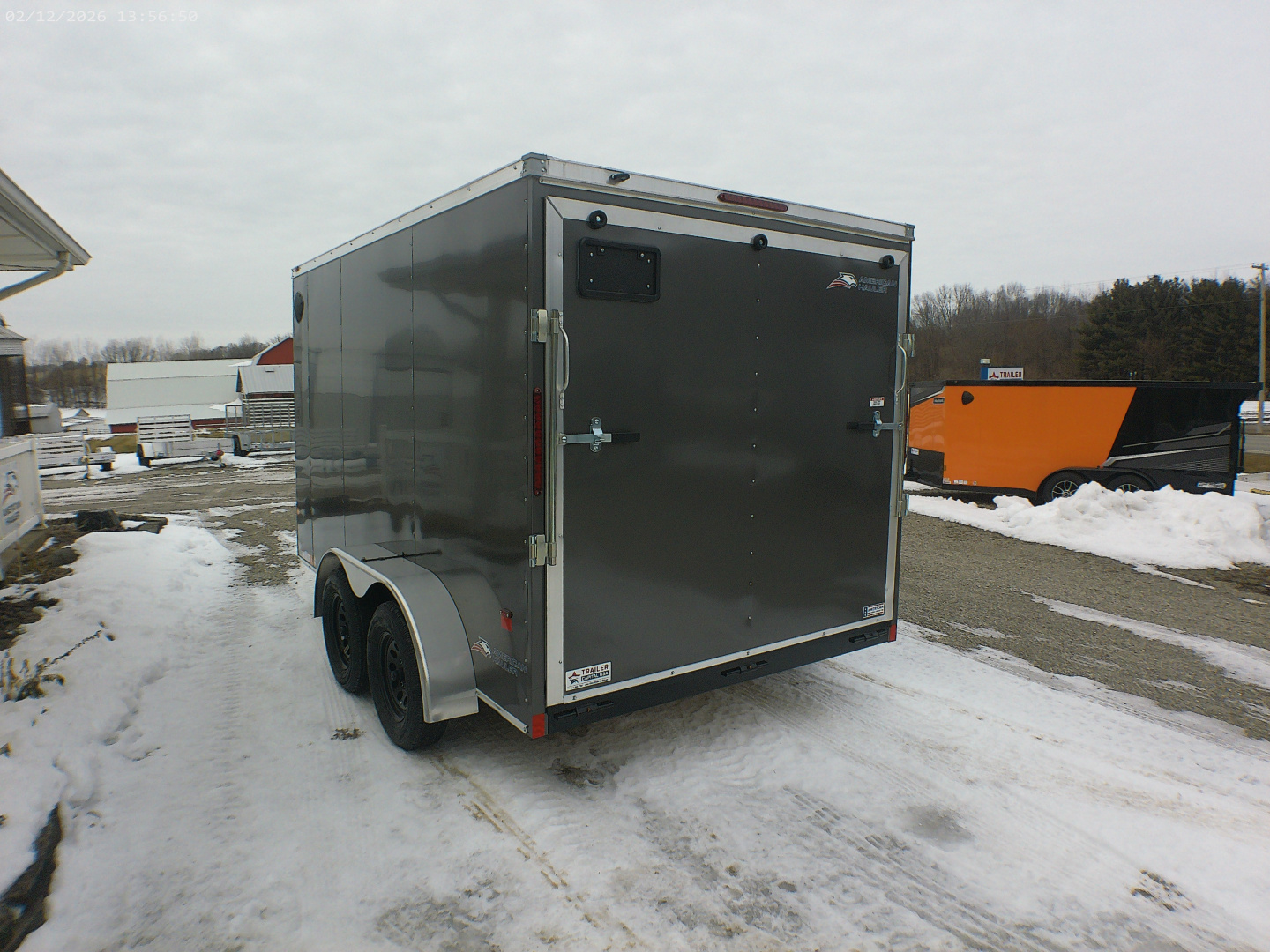 New 2026 American Hauler Arrow 7x12 Tandem Deluxe Cargo / Enclosed Trailer