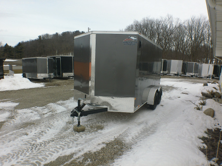 New 2026 American Hauler Arrow 7x12 Tandem Deluxe Cargo / Enclosed Trailer