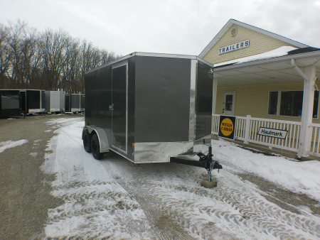 New 2026 American Hauler Arrow 7x12 Tandem Deluxe Cargo / Enclosed Trailer