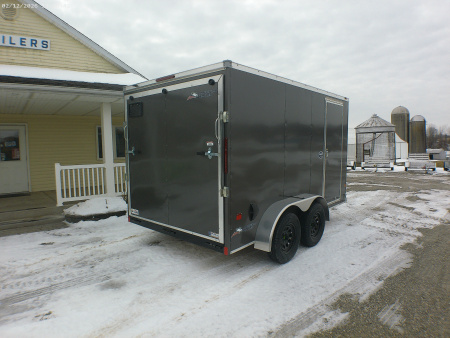 New 2026 American Hauler Arrow 7x12 Tandem Deluxe Cargo / Enclosed Trailer