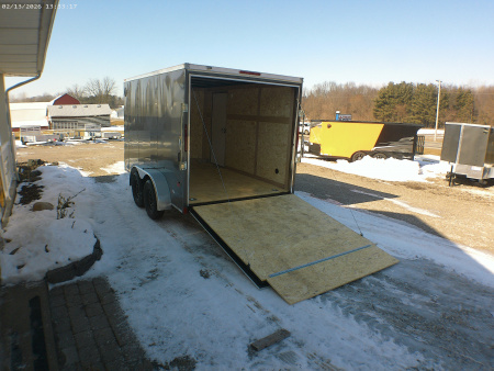 New 2026 American Hauler Arrow 7x12 Tandem Deluxe Cargo / Enclosed Trailer