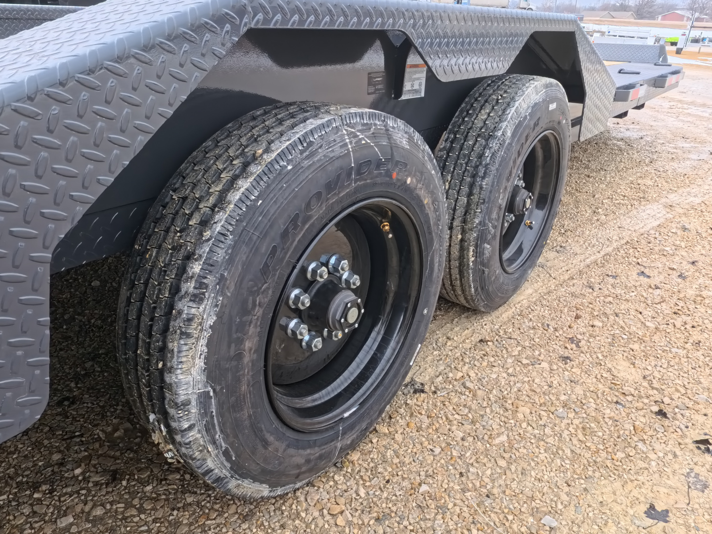 New 2026 Iron Bull 102 x 22 (16+6) TWB Tilt Trailer, Gray with 16K GVWR, Fork Holders, 16 Ply Tires