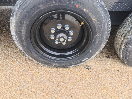 New 2026 Iron Bull 102 x 22 (16+6) TWB Tilt Trailer, Gray with 16K GVWR, Fork Holders, 16 Ply Tires