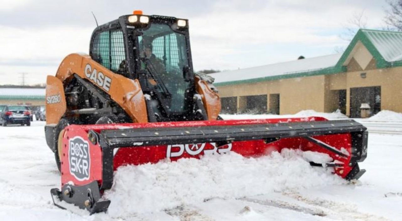 New BXP16506 - BOSS SNOWPLOW BOX PLOW W/RUBBER CUTTING EDGE 6'