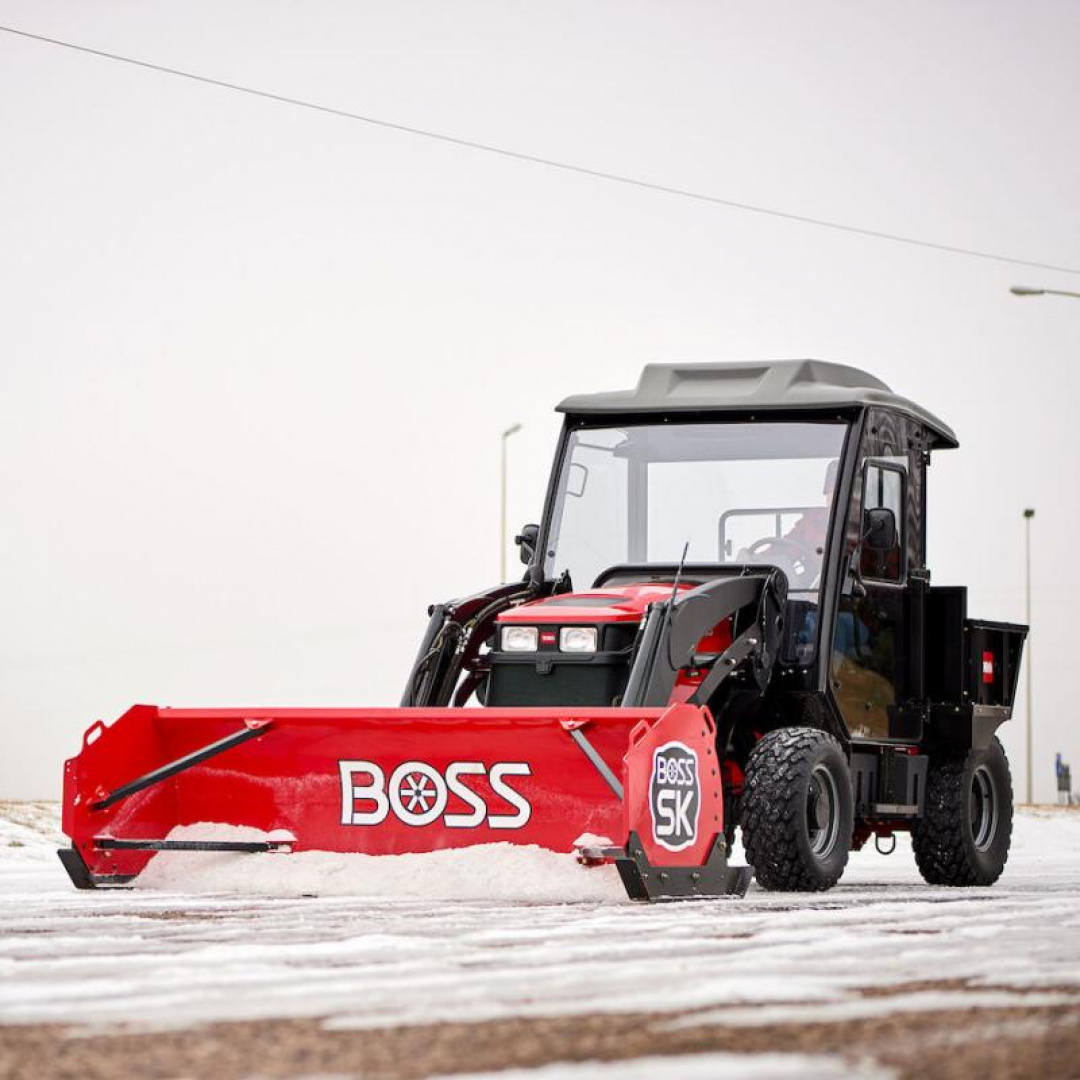New BXP16508 - BOSS SNOWPLOW 8' SKID STEER BOX PLOW