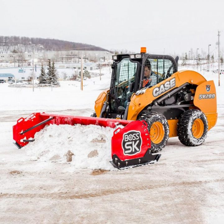 New BXP16510 - BOSS SNOWPLOW 10'0'' SKID STEER BOX PLOW