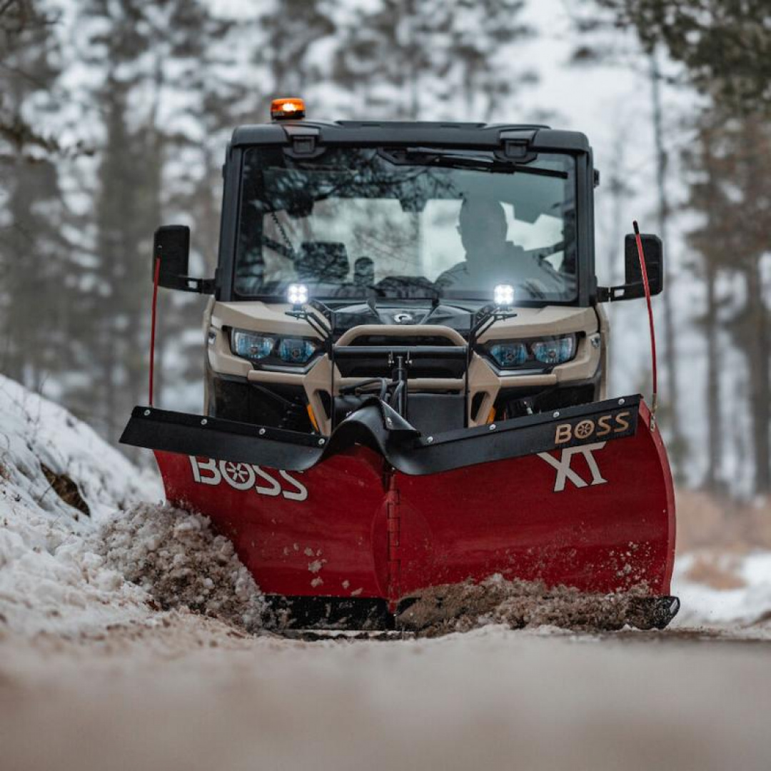 New MSC12480 - BOSS SNOWPLOW 6'6'' STEEL UTV V-XT, (UTV-ATV)