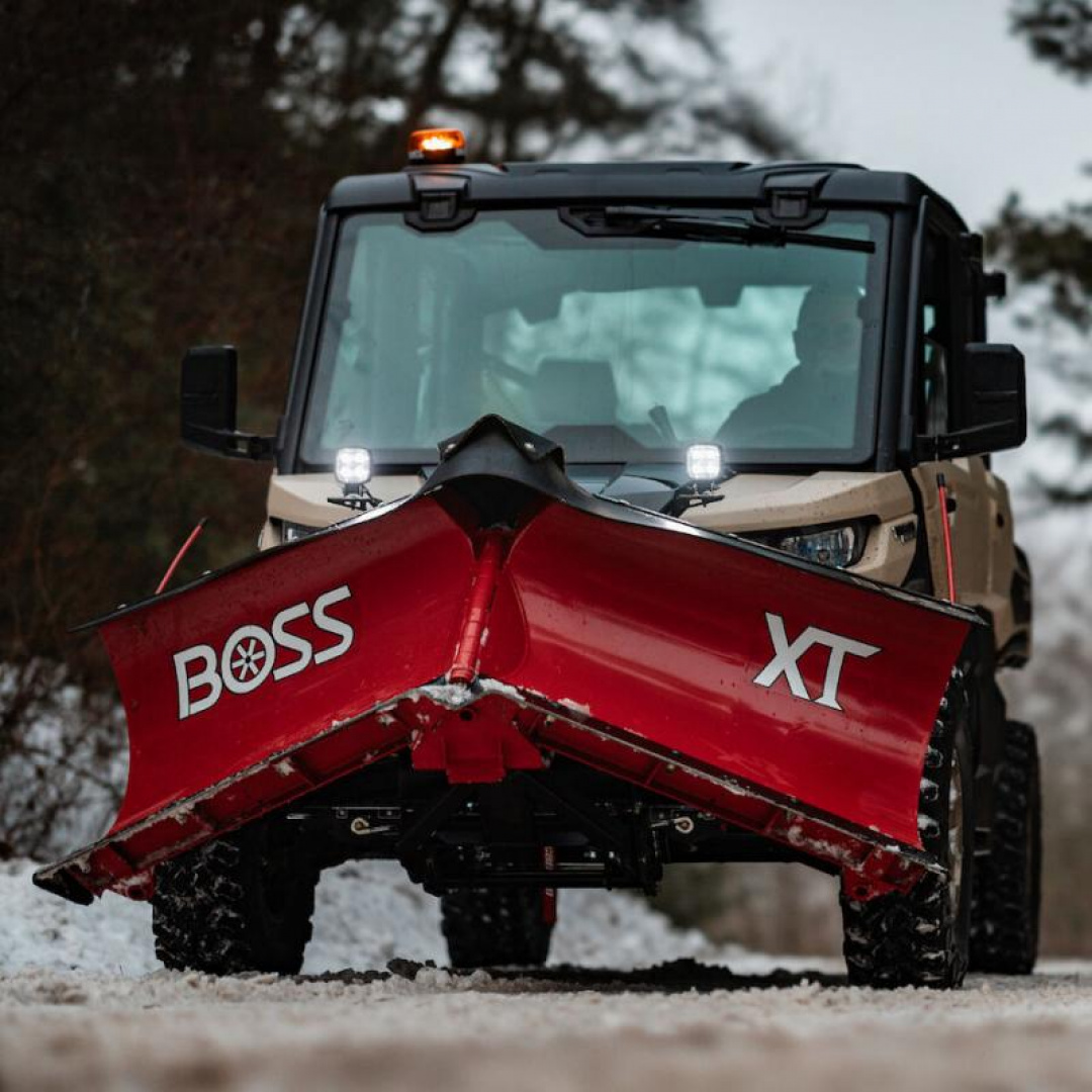 New MSC12480 - BOSS SNOWPLOW 6'6'' STEEL UTV V-XT, (UTV-ATV)