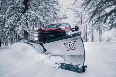 New MSC18792 - BOSS SNOWPLOW RT3 9'2'' STAINLESS V-XT V-PLOW with Cold front