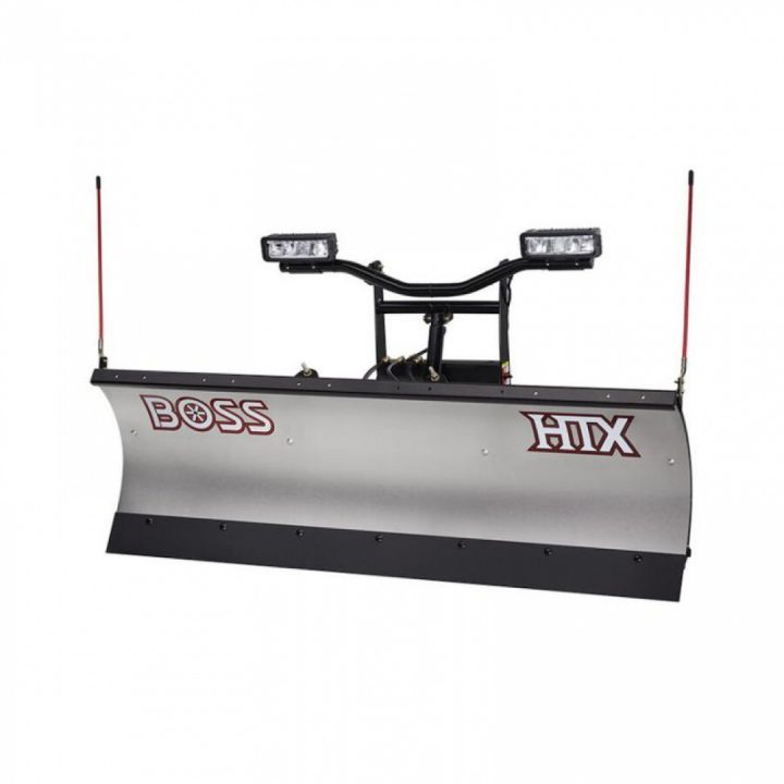New STB18978 - BOSS 7'6" STRAIGHT BLADE STAINLESS STEEL HTX PLOW SL3, 1/2 ton truck