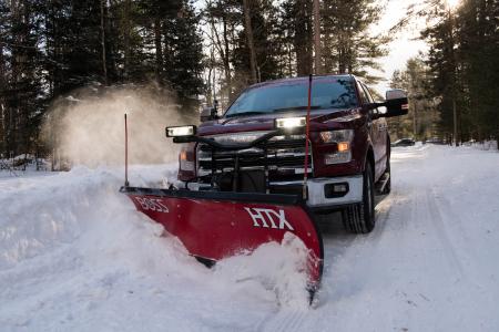 New STB18978 - BOSS 7'6" STRAIGHT BLADE STAINLESS STEEL HTX PLOW SL3, 1/2 ton truck