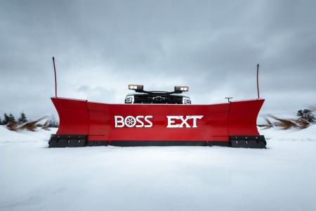 New STB19200 - BOSS SNOWPLOW 8'-10' STRAIGHT BLADE EXT with cold front