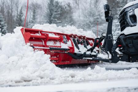 New STB19200 - BOSS SNOWPLOW 8'-10' STRAIGHT BLADE EXT with cold front
