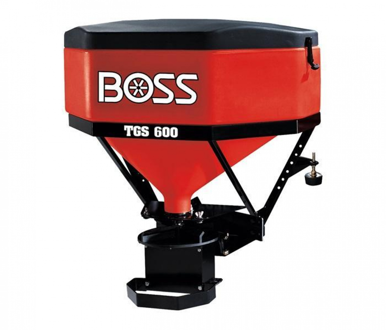 New TGS06000 - BOSS SNOWPLOW TGS600 SALT SPREADER W/SLIDE-IN ATTACHMENT