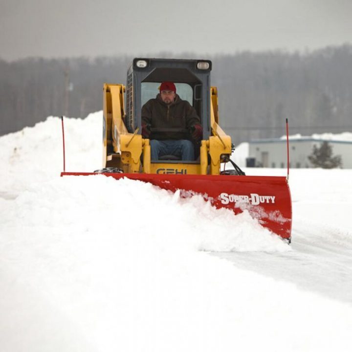 New TRP07800 - BOSS SNOWPLOW 8'0'' STRAIGHT SKID STEER TRIP EDGE PLOW