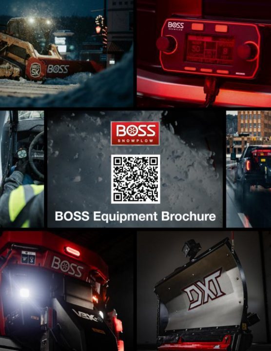 New TRP07800 - BOSS SNOWPLOW 8'0'' STRAIGHT SKID STEER TRIP EDGE PLOW