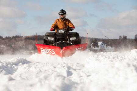 New 2026 MSC13632 - BOSS SNOWPLOW 5'6'' STEEL ATV V-XT, (UTV-ATV)