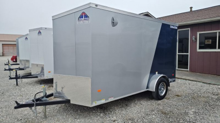 New 2025 HAUL-ABOUT 6x12 PANTHER - SILVER/BLUE