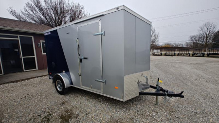 New 2025 HAUL-ABOUT 6x12 PANTHER - SILVER/BLUE