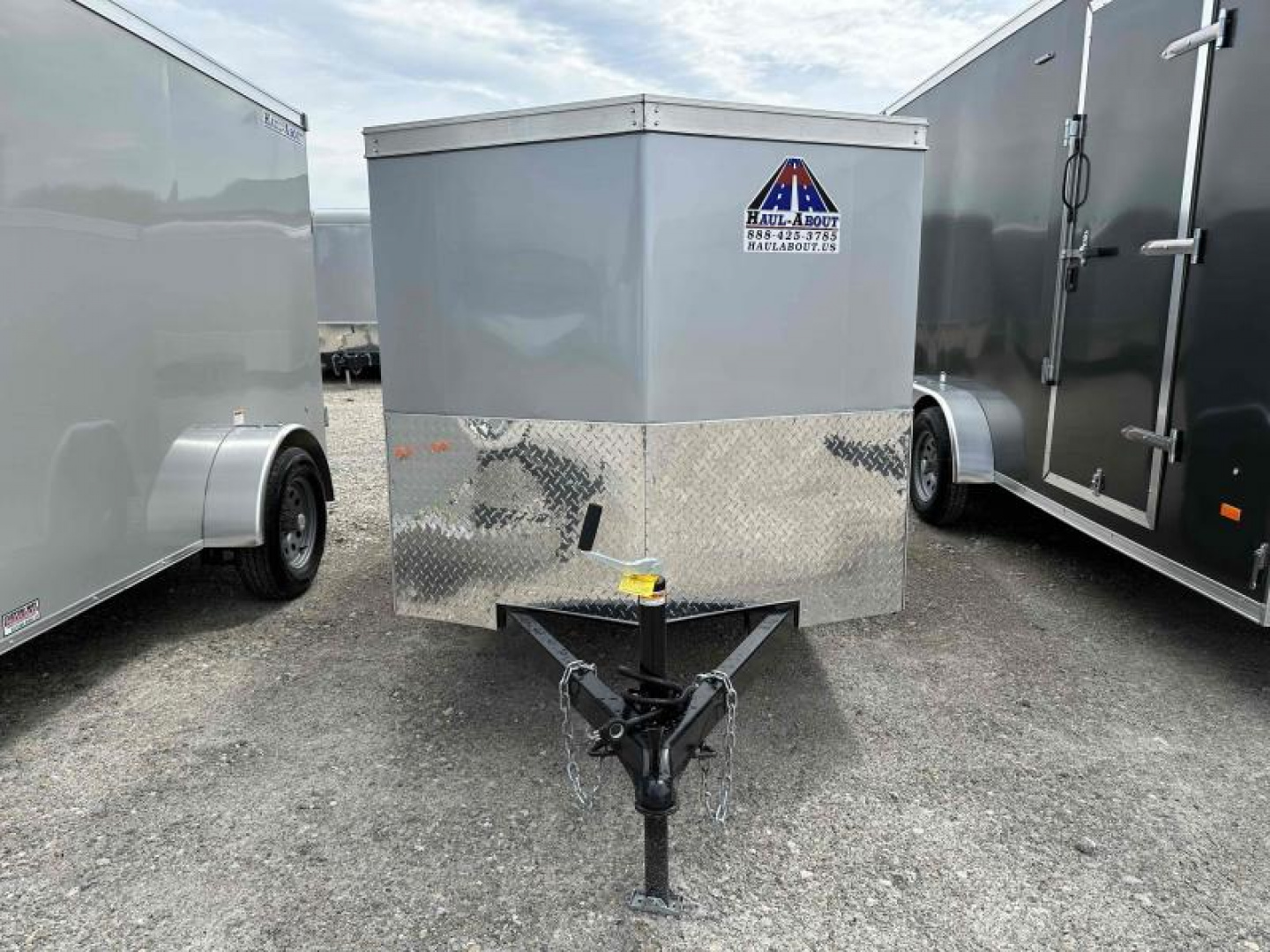 New 2025 HAUL-ABOUT 5x8 BOBCAT-SILVER