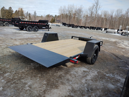 New 2026 Sure-Trac 6.5'X12' Gravity Tilt Bed Equipment Trailer