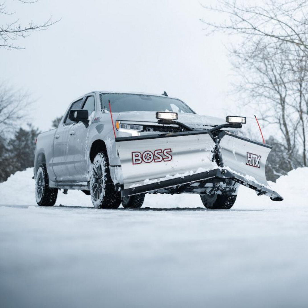 New MSC27680 - BOSS SNOWPLOW 8'' STAINLESS STEEL,  HTX V-PLOW