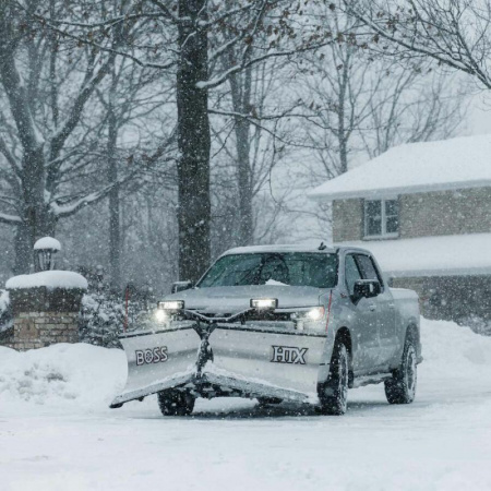 New MSC27680 - BOSS SNOWPLOW 8'' STAINLESS STEEL,  HTX V-PLOW