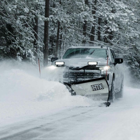 New MSC27680 - BOSS SNOWPLOW 8'' STAINLESS STEEL,  HTX V-PLOW