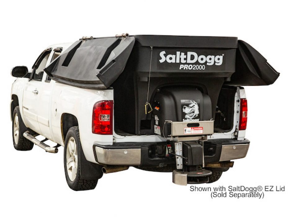 New Buyers PRO2000 2.0 Cubic Yard Electric Poly Hopper Spreader - Auger Salt Spreader
