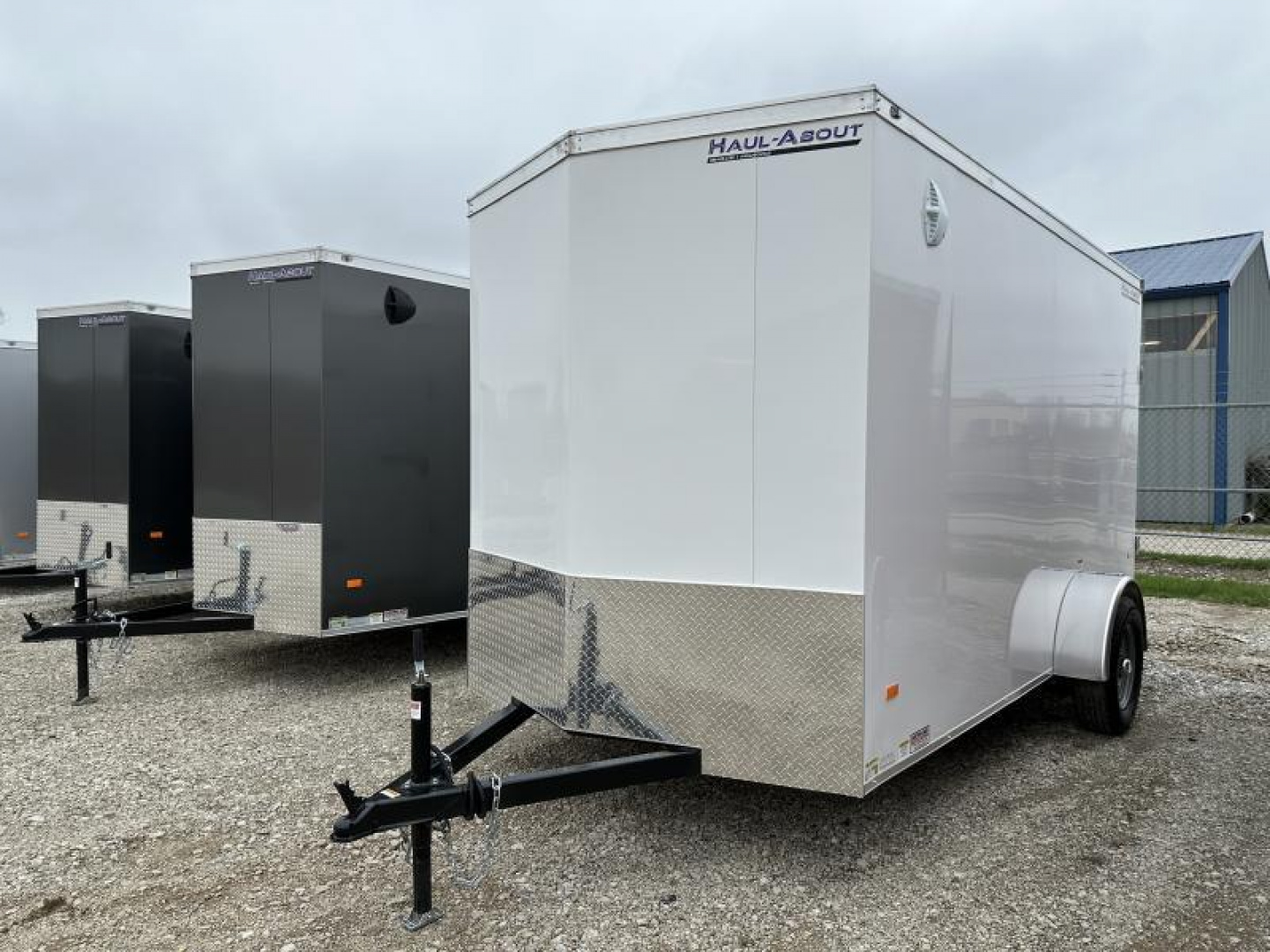 New 2025 HAUL-ABOUT 6x12 BOBCAT - WHITE