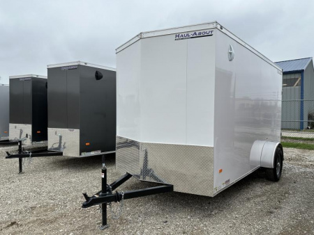 New 2025 HAUL-ABOUT 6x12 BOBCAT - WHITE