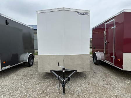 New 2025 HAUL-ABOUT 6x12 BOBCAT - WHITE