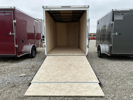 New 2025 HAUL-ABOUT 6x12 BOBCAT - WHITE