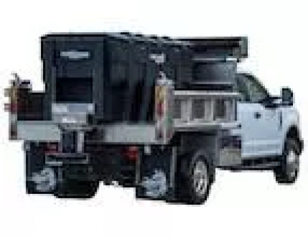 New 2025 Buyers PRO3000 3.0 Cubic Yard Electric Poly Hopper Spreader - Auger  Salt Spreader