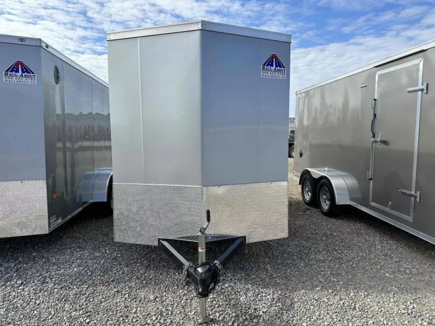 New 2026 HAUL-ABOUT 6x12 BOBCAT - SILVER