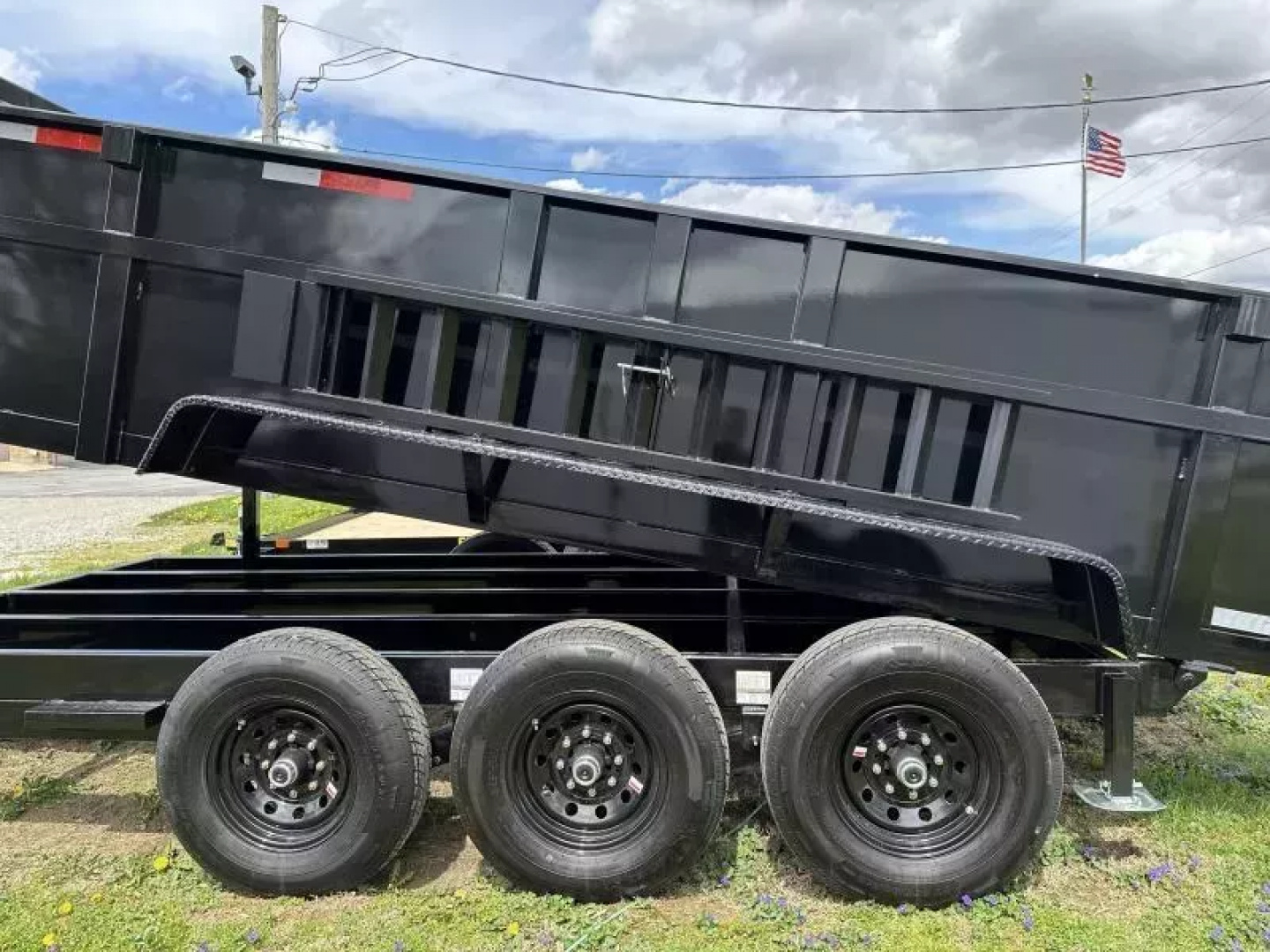 New 2026 GRIFFIN 7x16  GT714 TRI-AXLE TELESCOPIC DUMP 21K