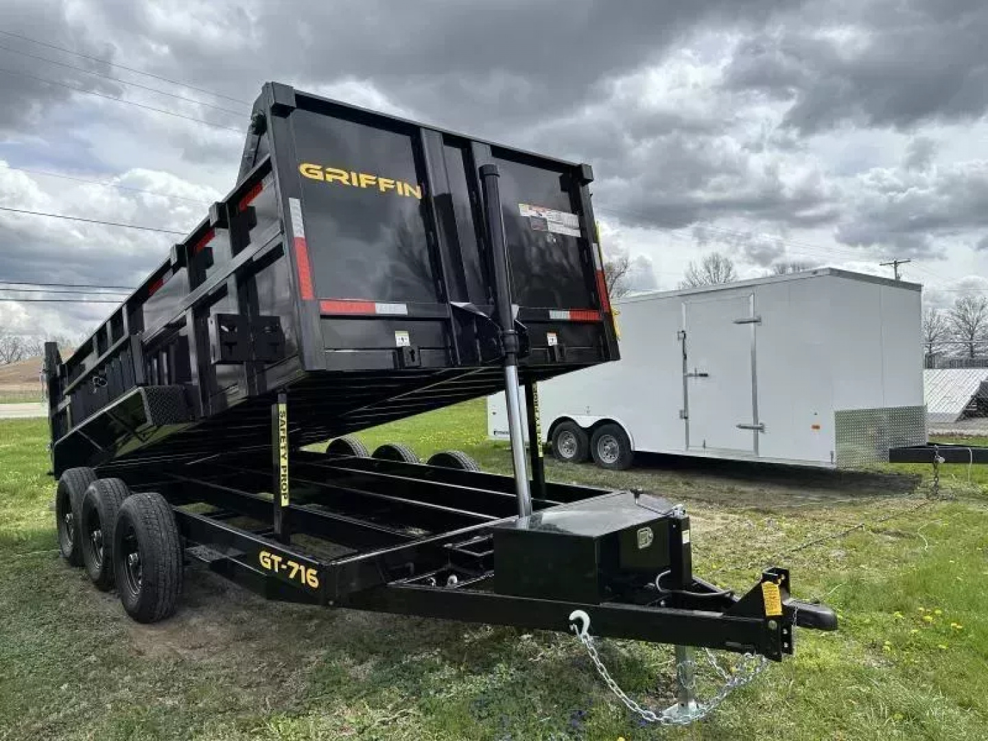 New 2026 GRIFFIN 7x16  GT714 TRI-AXLE TELESCOPIC DUMP 21K