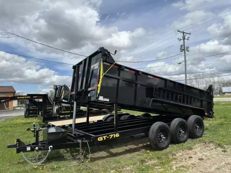 New 2026 GRIFFIN 7x16  GT714 TRI-AXLE TELESCOPIC DUMP 21K