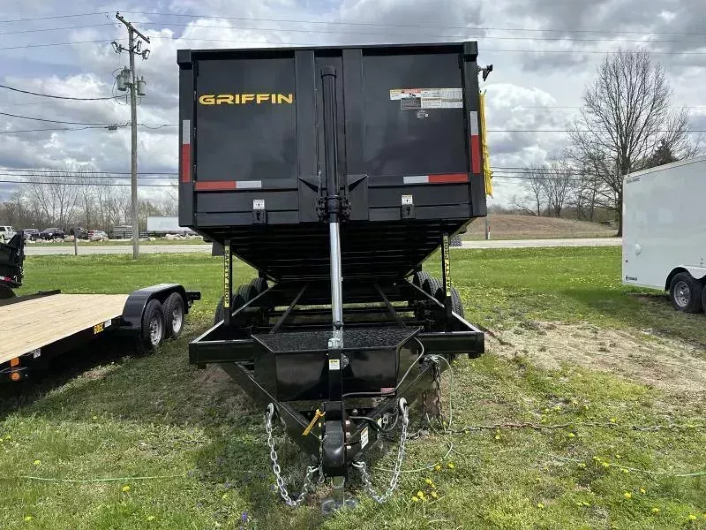 New 2026 GRIFFIN 7x16  GT714 TRI-AXLE TELESCOPIC DUMP 21K
