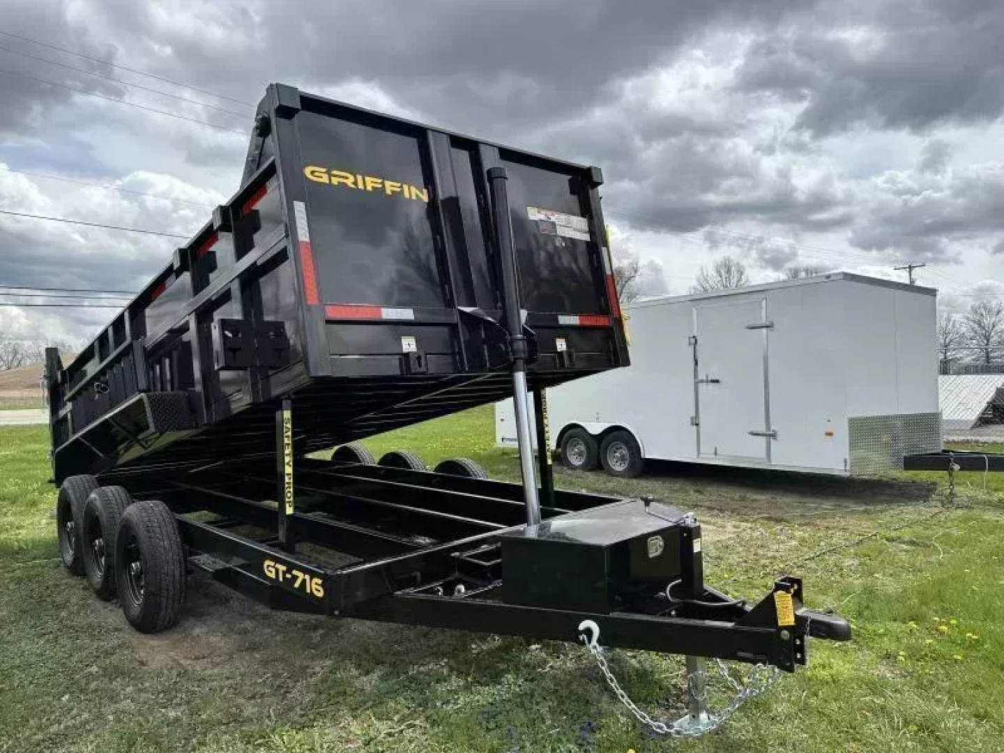 New 2026 GRIFFIN 7x16  GT714 TRI-AXLE TELESCOPIC DUMP 21K