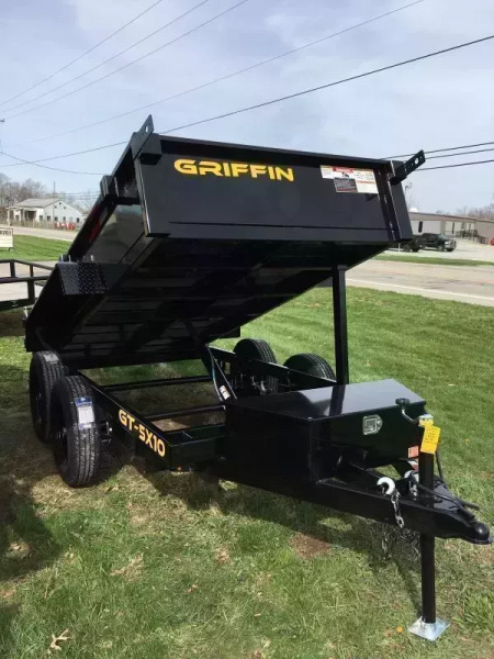 New 2026 Griffin 5X10 GT510 7K Dump Trailer