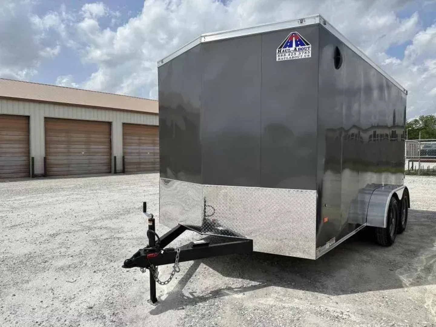 New 2026 HAUL-ABOUT 7x16 BOBCAT - CHARCOAL