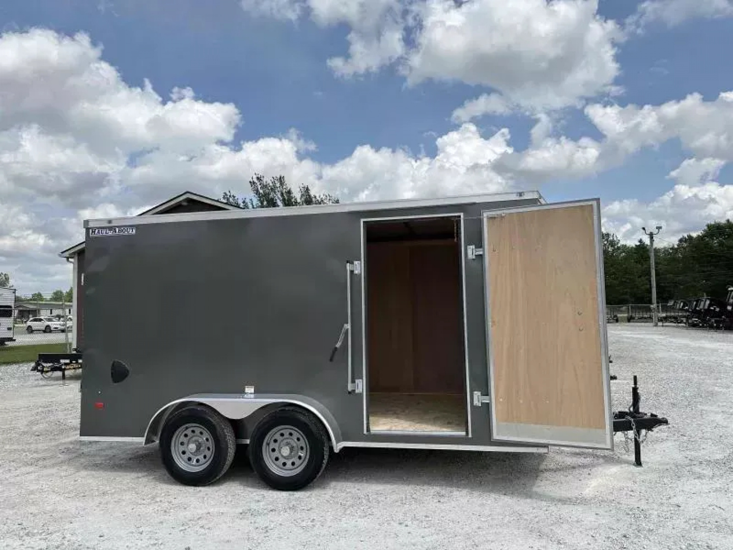 New 2026 HAUL-ABOUT 7x16 BOBCAT - CHARCOAL