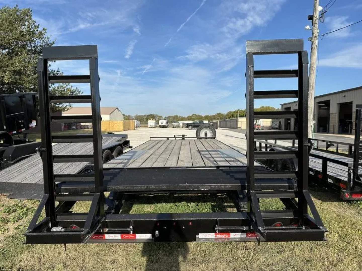 New 2026 Quality 17k 96" x 23' (19'+4' Dove Tail) Deckover Trailer