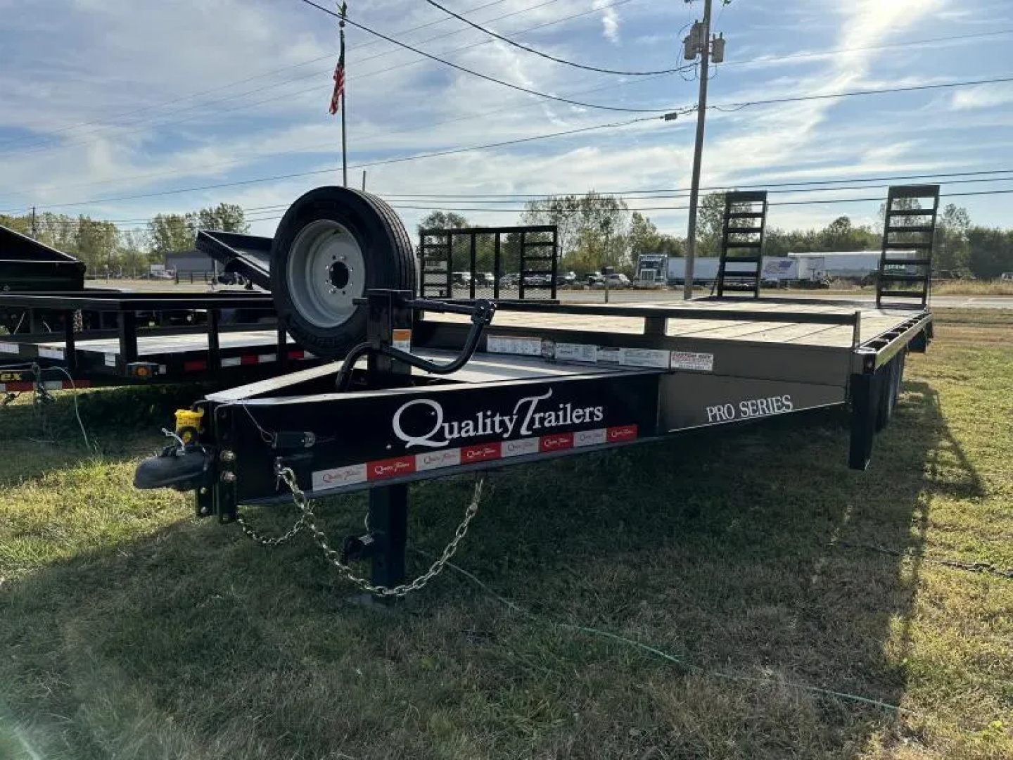 New 2026 Quality 17k 96" x 23' (19'+4' Dove Tail) Deckover Trailer