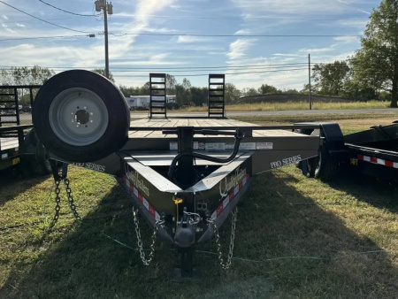 New 2026 Quality 17k 96" x 23' (19'+4' Dove Tail) Deckover Trailer