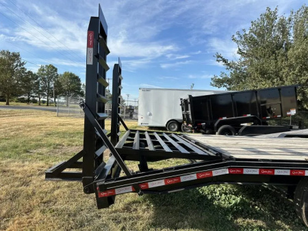 New 2026 Quality 17k 96" x 23' (19'+4' Dove Tail) Deckover Trailer