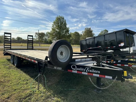 New 2026 Quality 17k 96  x 23' (19'+4' Dove Tail) Deckover Trailer