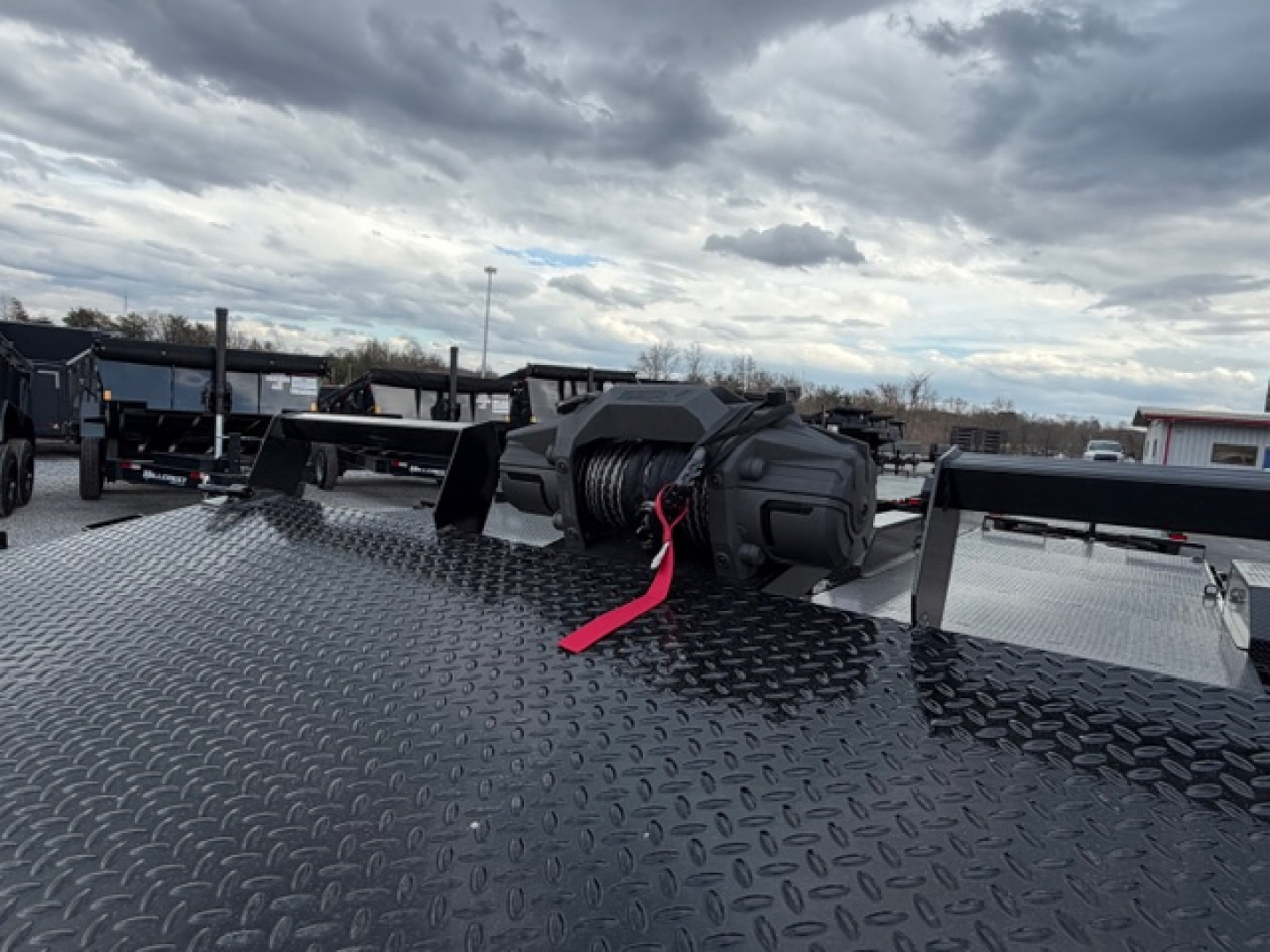 New Hawke Car Hauler/Equipment 7x20 12k Tilt W/ Winch