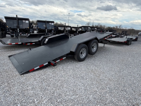 New Hawke Car Hauler/Equipment 7x20 12k Tilt W/ Winch